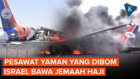 Pesawat Yaman yang Dibom Israel Akan Membawa Jemaah Haji ke Arab Saudi