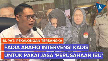 KPK: Bupati Pekalongan Fadia Arafiq Perintahkan Kadis Menangkan "Perusahaan Ibu"