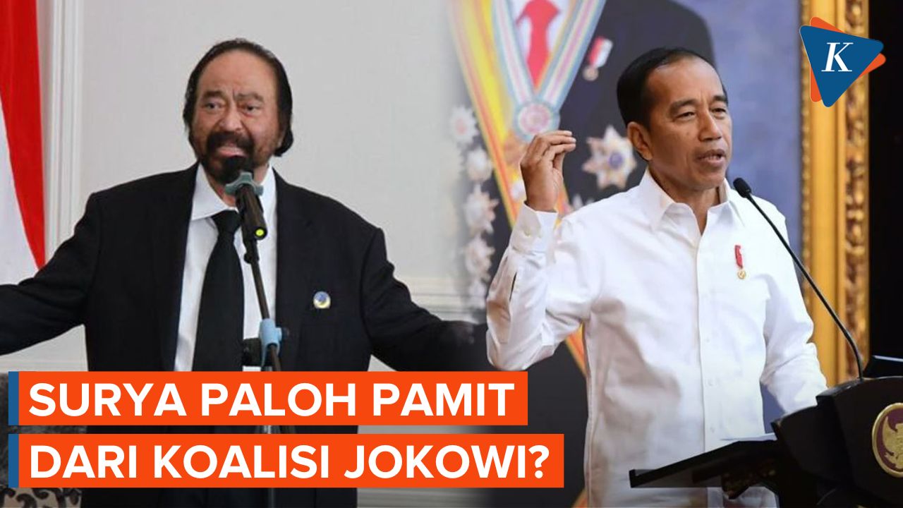 Surya Paloh Sering Safari Politik, Ingin Pamit dari Koalisi Jokowi?