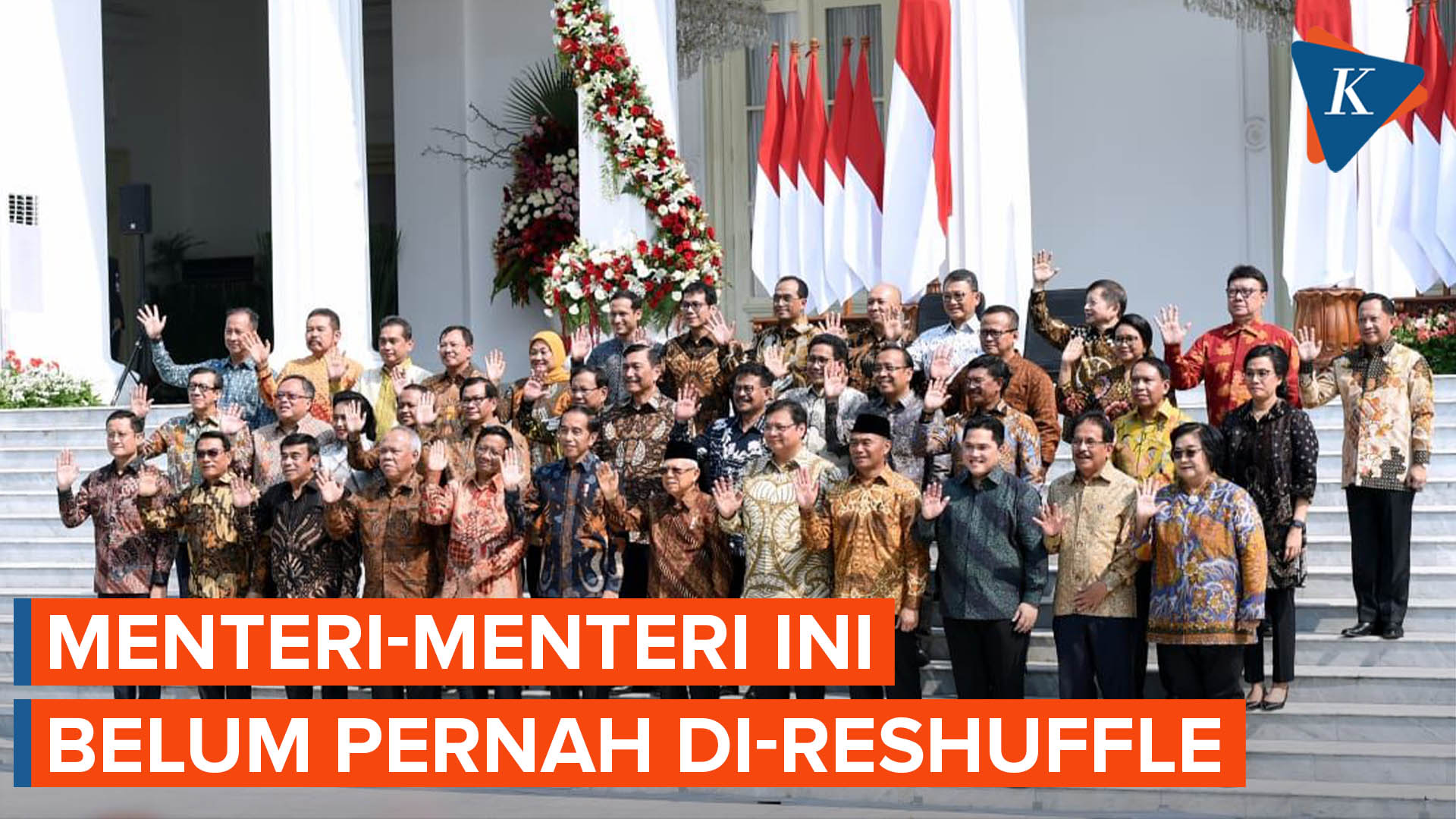 Deretan Menteri yang Belum Pernah Kena Reshuffle pada Periode Kedua Jokowi