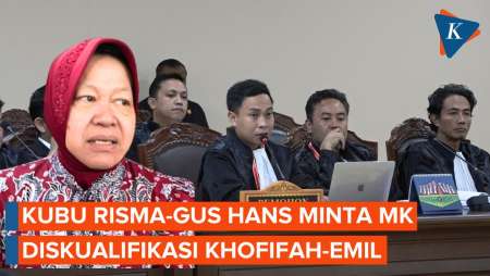 Kubu Risma-Gus Hans Minta MK Diskualifikasi Khofifah-Emil dari Pilkada Jatim