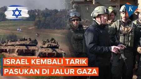 Israel Kembali Tarik Pasukan di Jalur Gaza, Brigade 271 yang Ditempatkan di Khan Younis