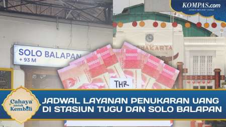 KAI Buka Layanan Penukaran Uang Di Stasiun Tugu Dan Solo Balapan, Cek Jadwalnya