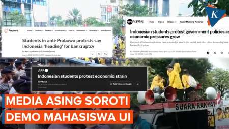 Media Asing Ramai Beritakan Demo Mahasiswa UI, Apa yang Disorot?