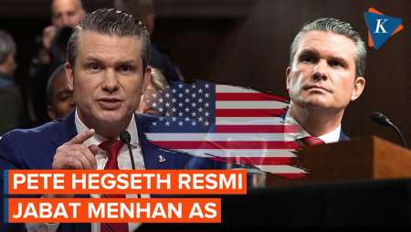 Pete Hegseth Resmi Diangkat Menjabat sebagai Menteri Pertahanan AS