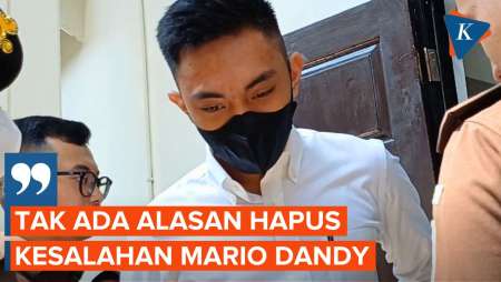 Jaksa: Mario Dandy Sehat Jasmani Rohani, Kesalahannya Tak Bisa Dihapus