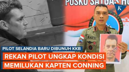 Pemandangan Pilu Rekan Pilot yang Melihat Conning Tewas Usai Dibunuh KKB