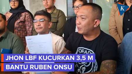 Bantu Ruben Onsu, Jhon LBF Pinjamkan Rp 3,5 M 