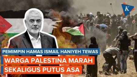 Kemarahan dan Kesedihan Warga Palestina atas Tewasnya Ismail Haniyeh