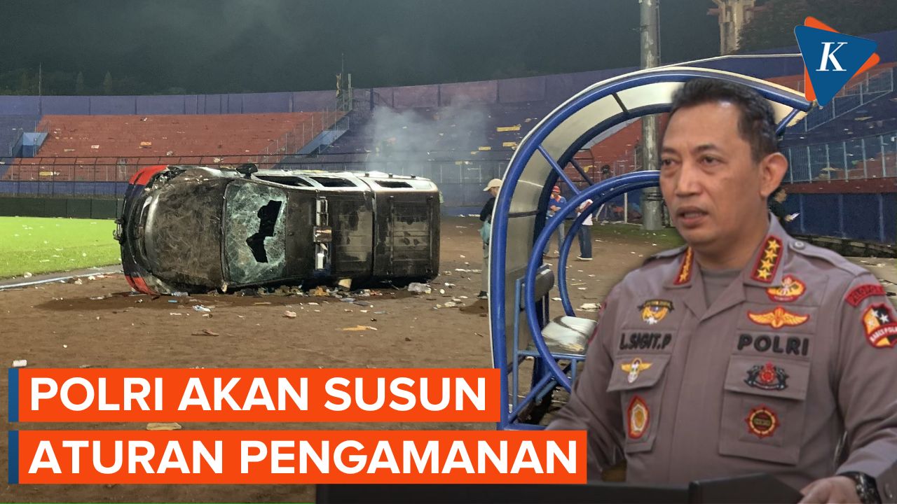 Evaluasi Tragedi Kanjuruhan, Polri Susun Aturan Pengamanan Sepakbola Indonesia
