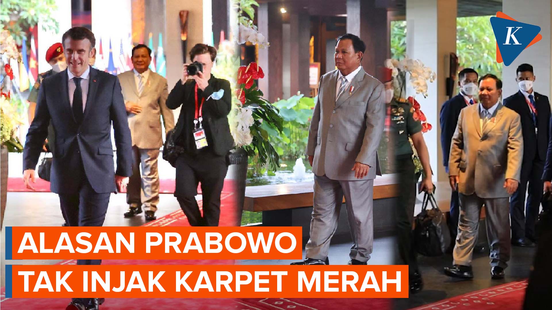 Prabowo Pilih Tak Injak Karpet Merah di KTT G20 Bali, Ini Alasannya