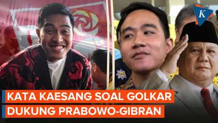 Golkar Usulkan Gibran Dampingi Prabowo, Kaesang: Kecewa Enggak Masuk PSI