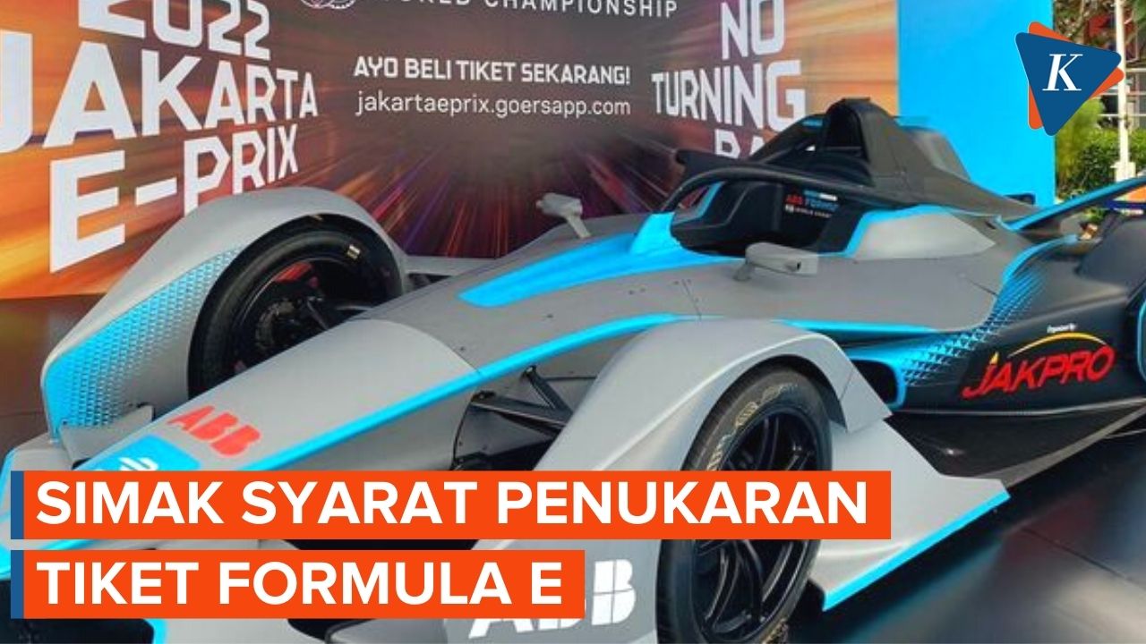 Syarat dan Lokasi Penukaran Tiket Fisik Formula E Jakarta