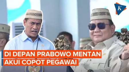 Blak-blakan Di Depan Prabowo, Mentan Akui Copot Pegawai Menyimpang 