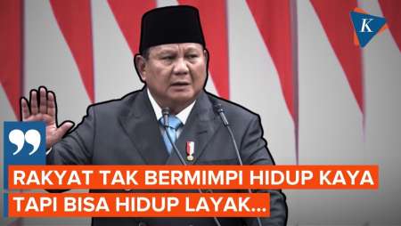 Prabowo Tekankan Rakyat Indonesia Hanya Ingin Hidup Layak Dan Berkecukupan