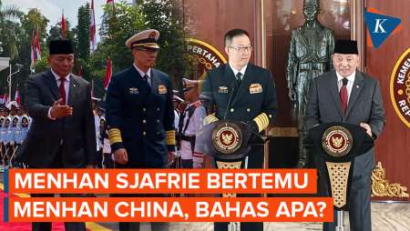 Menhan RI Sjafrie Sjamsoeddin Terima Kunjungan Menhan China, Bahas Apa?