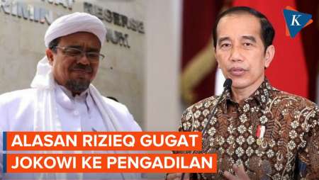 Alasan Rizieq dan Rekan Gugat Jokowi ke Pengadilan