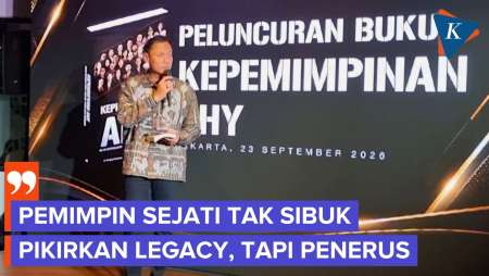 AHY: Pemimpin Sejati Tidak Sibuk Pikirkan Legacy, tapi Siapkan Penerus