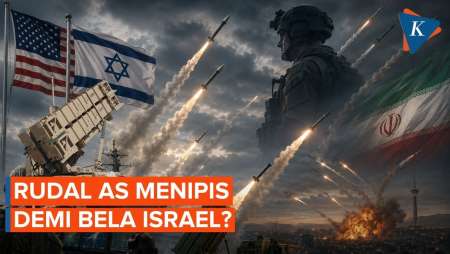 Rudal AS Menipis? Separuh Persediaan Dipakai Bela Israel Dari Iran