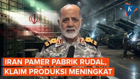 Iran Pamer Pabrik Rudal, Jenderal Militer: Produksi Kami Terus Meningkat