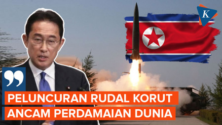 Jepang Kecam Peluncuran Rudal Korut, Sebut Ancaman Perdamaian Dunia