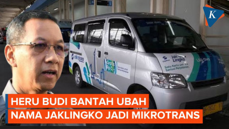 Polemik Perubahan Nama JakLingko Jadi Mikrotrans, Heru Budi: Siapa yang Mengubah?