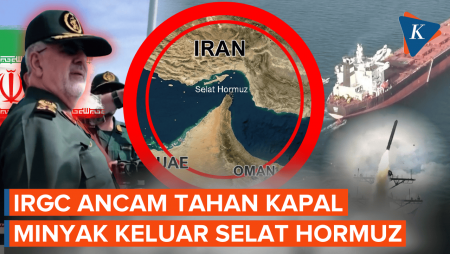 Balas Ancaman Trump, IRGC Tak Akan Biarkan Kapal Minyak Keluar Hormuz 