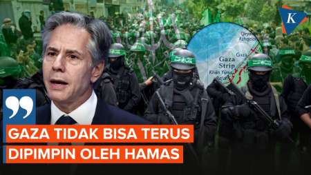 Menlu AS Anggap Gaza Tak Bisa Dikuasai Terus oleh Hamas dan Diduduki oleh Israel