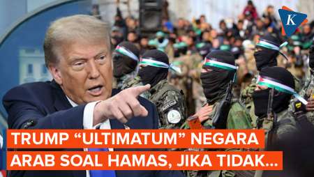 Trump “Ultimatum” Negara Arab Segera Tundukkan Hamas, Jika Tidak…