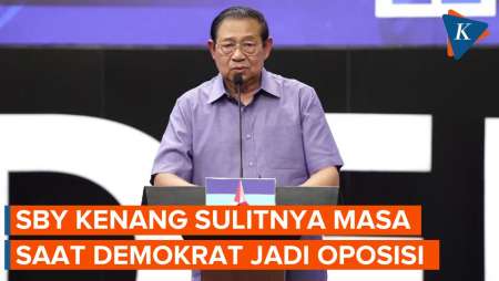 [FULL] Pidato SBY di HUT Demokrat: Kenang Masa Sulit Jadi Oposisi dan Ada yang Ingin Rebut Partainya