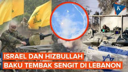 Israel-Hizbullah Baku Tembak Sengit Di Perbatasan Lebanon