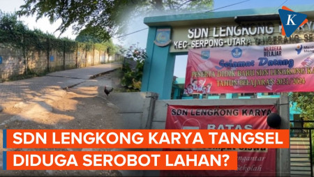 Kronologi Gerbang SDN Lengkong Karya Tangsel yang Ditutup Beton