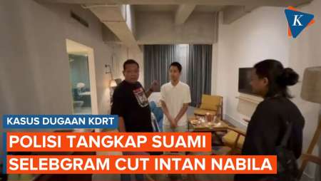 Detik-detik Polisi Tangkap Suami Selebgram Cut Intan Nabila Terkait Kasus KDRT