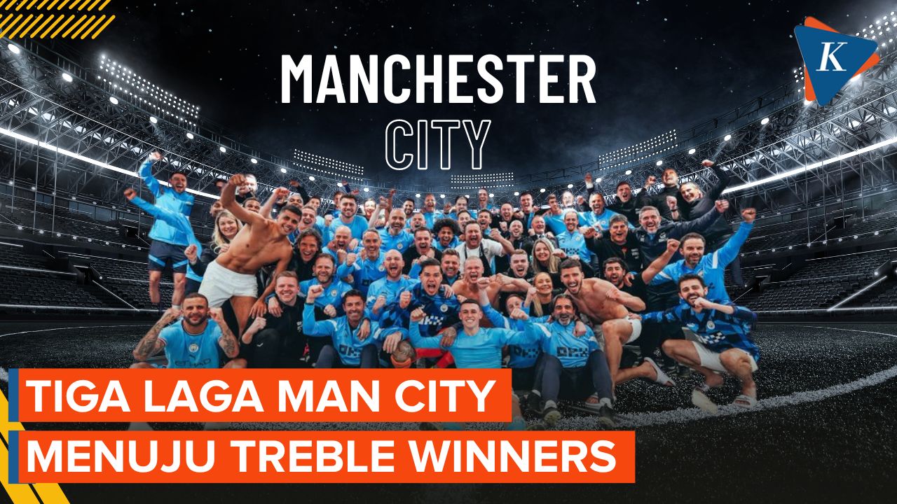 Usai Hancurkan Real Madrid dan ke Final Liga Champions, Man City Potensi Treble Winners