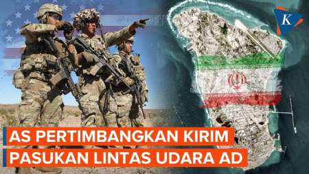 Incar Pulau Kharg, AS Mau Terjunkan Pasukan Lintas Udara Ke-82 AD