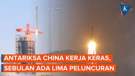 China Kirim 4 Satelit Sekaligus, Total 5 Peluncuran pada Bulan Mei