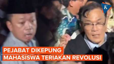 Detik-Detik Ricuh! Mahasiswa Geruduk Nusron-Budiman Di UGM