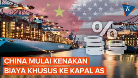 China Mulai Kenakan Biaya Pelabuhan Khusus Untuk Kapal-kapal AS