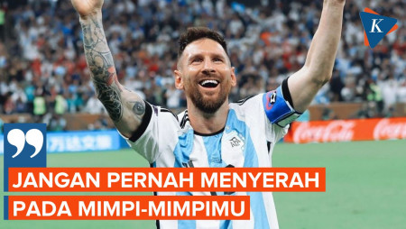 Pesan Lionel Messi Jelang Laga Indonesia-Argentina