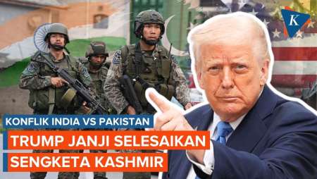 Saat Gencatan Senjata India-Pakistan, Trump Janji Selesaikan Sengketa Kashmir