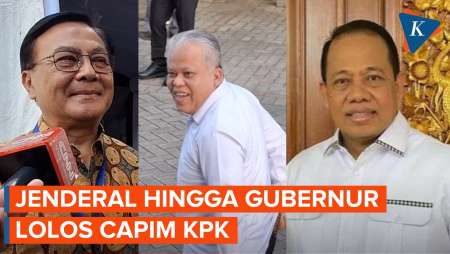 Jaksa hingga Gubernur Lolos Seleksi Sementara Capim KPK