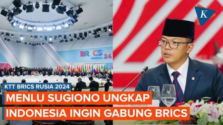 Menlu Sugiono Ungkap Indonesia Ingin Gabung BRICS Bersama China-Rusia