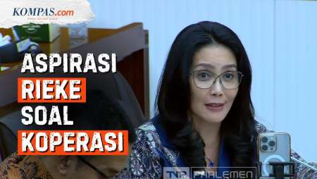 Saat Paparan Rieke soal Koperasi Merah Putih Bikin Budi Arie Tepuk Tangan dan Tersenyum