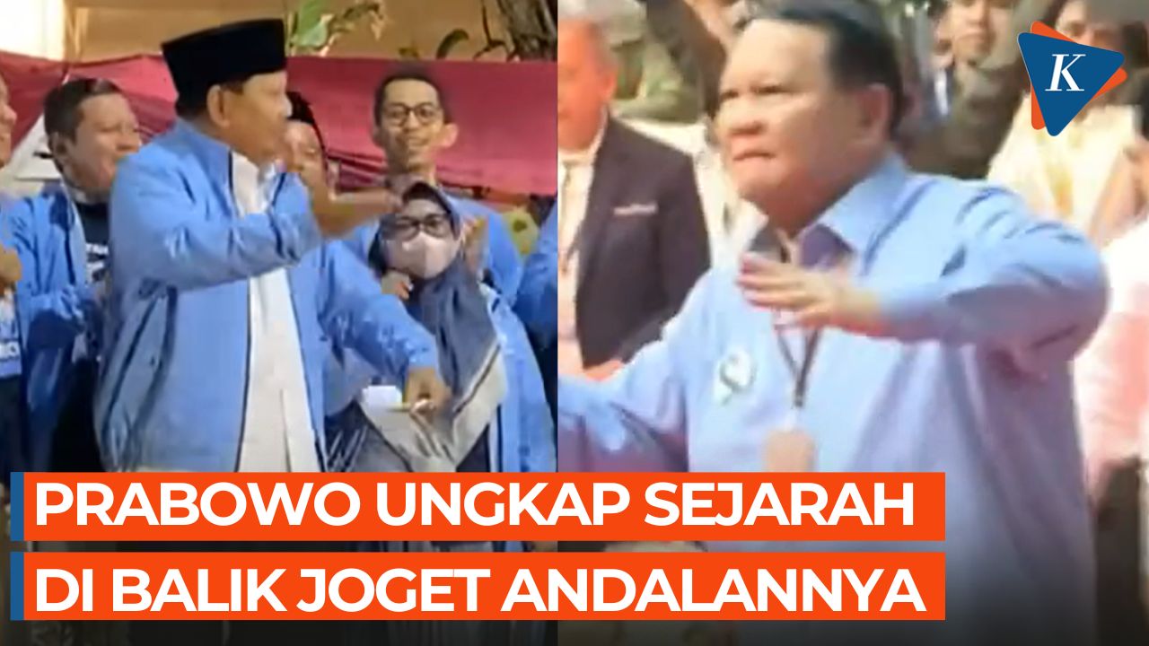 Kerap Berjoget, Prabowo Ungkap Sejarah Tariannya dari Sang Eyang