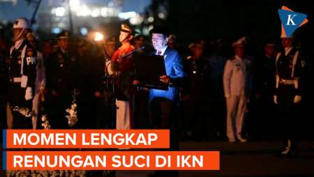 [FULL] Momen Renungan Suci di IKN, Digelar Tengah Malam