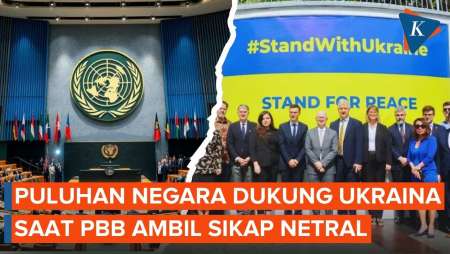 PBB Ambil Sikap Netral, Puluhan Negara Yakinkan Ukraina Tak Sendirian