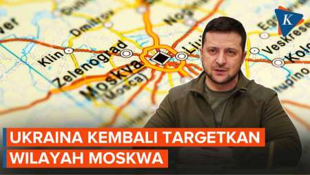 Drone Ukraina Incar Moskwa Lagi, Pertahanan Udara Rusia Langsung Angkat…