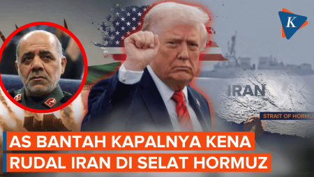 Media Beritakan Kapal Fregat AS Tertembak Rudal Iran, Washington Bantah!