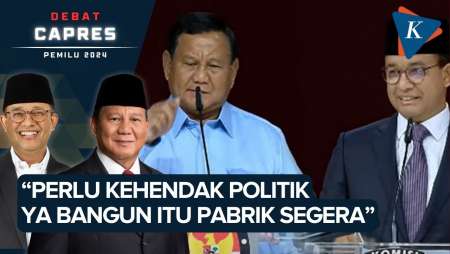 Soal Pabrik Ponsel Terhambat, Prabowo: yang Penting Kehendak Politik