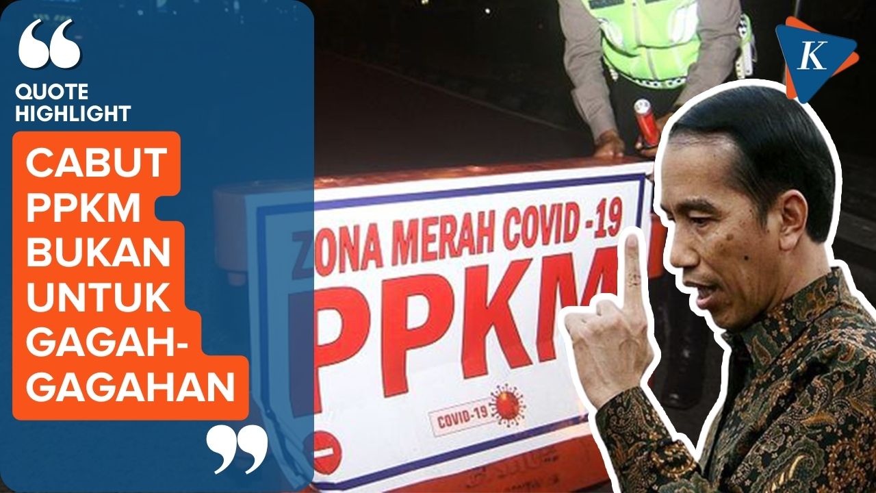 Jokowi Tegaskan Pencabutan PPKM Tidak Dilakukan Tiba-tiba